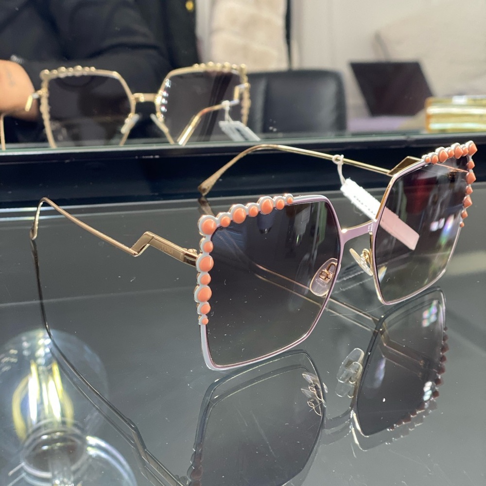 Never Worn RARE Vintage Fendi Square Sunglasses